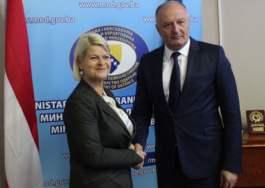 Susret Helez - Tanner: Integracija BiH i Zapadnog Balkana u EU važan prioritet za Austriju