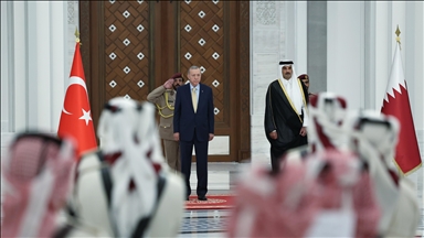 Presidenti Erdoğan pritet zyrtarisht në Katar