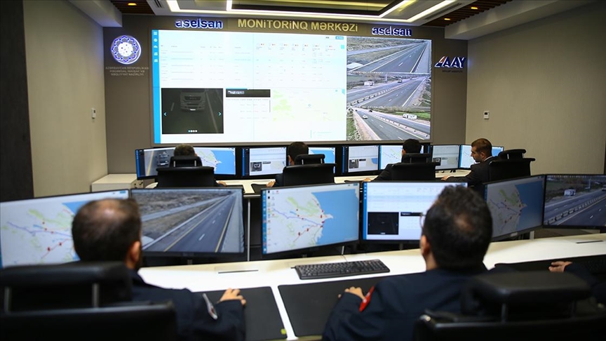 ASELSAN’ın Azerbaycan’da geliştirdiği “akıllı trafik çözümleri” projesinin ana kontrol merkezi hizmete girdi