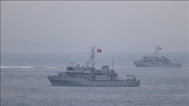 Nusret-2023 Invitation Military Drill continues in Canakkale, Türkiye