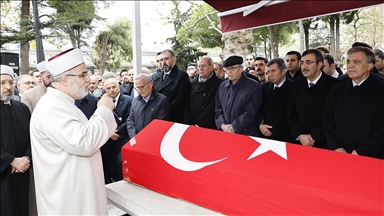 Eski Diyanet İşleri Başkanı Doğan'ın cenazesi İstanbul'da toprağa verildi