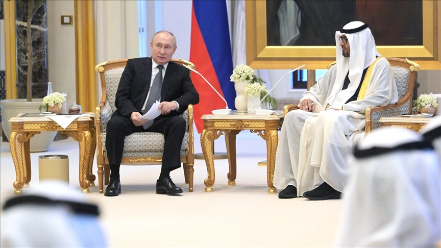 Putin says Russian-Emirati relations at an 'unprecedented high level’