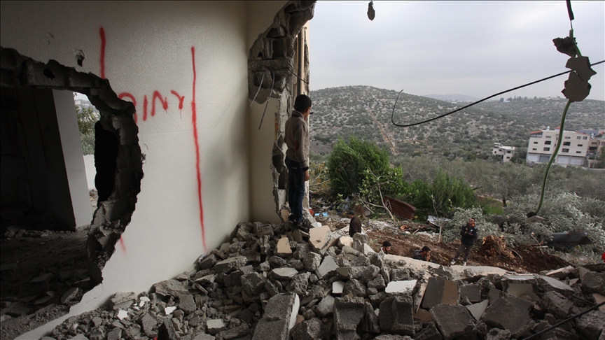 EU condemns Israeli settlers' demolition of schools in Palestinian territory