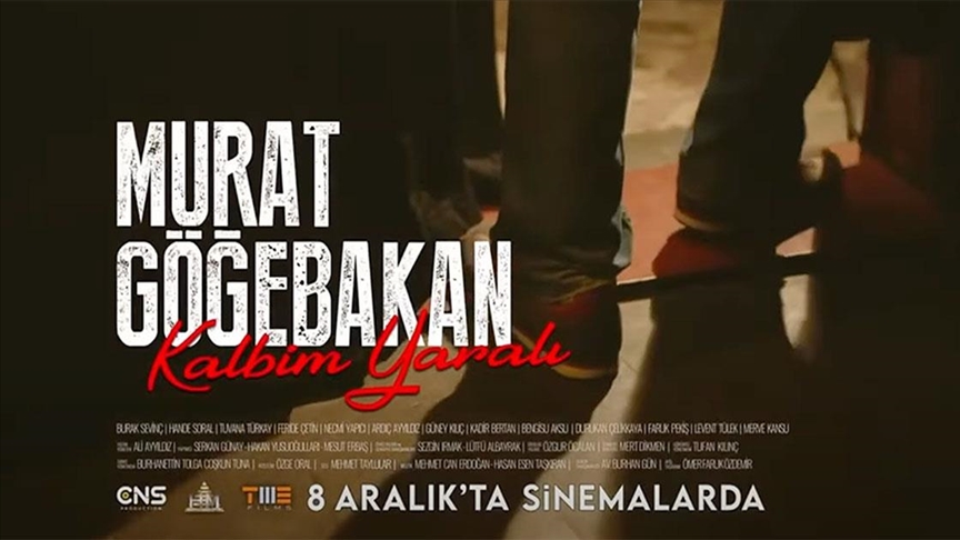 "Murat Göğebakan: Kalbim Yaralı" müzisyen Murat Göğebakan'ın zorluklarla dolu hayat hikayesini beyaz perdeye taşıyacak