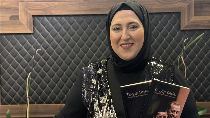 Yazar Fatma Korkutata'nın "Tayyip Dede" şarkısı için klip çekildi