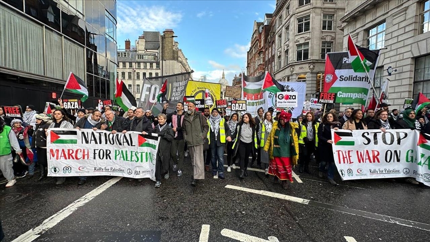 'Occupation no more': Another huge pro-Palestine rally takes place in London