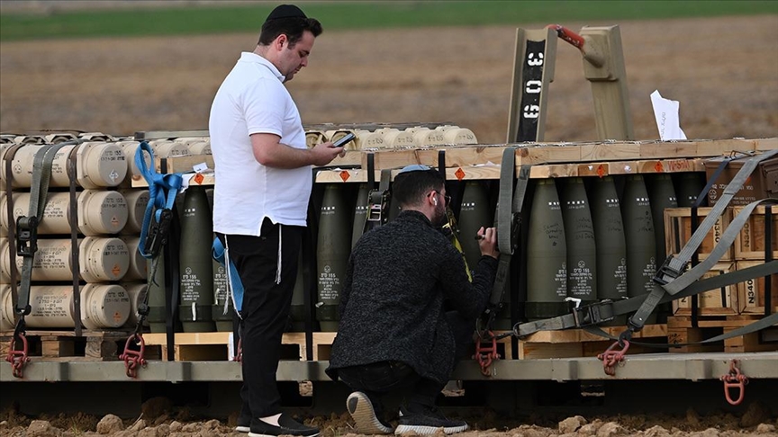 ABD’den gelen Yahudi siviller, Gazze’ye atılan obüs mermilerinin üzerine "saygılarımızla" notunu düştüler
