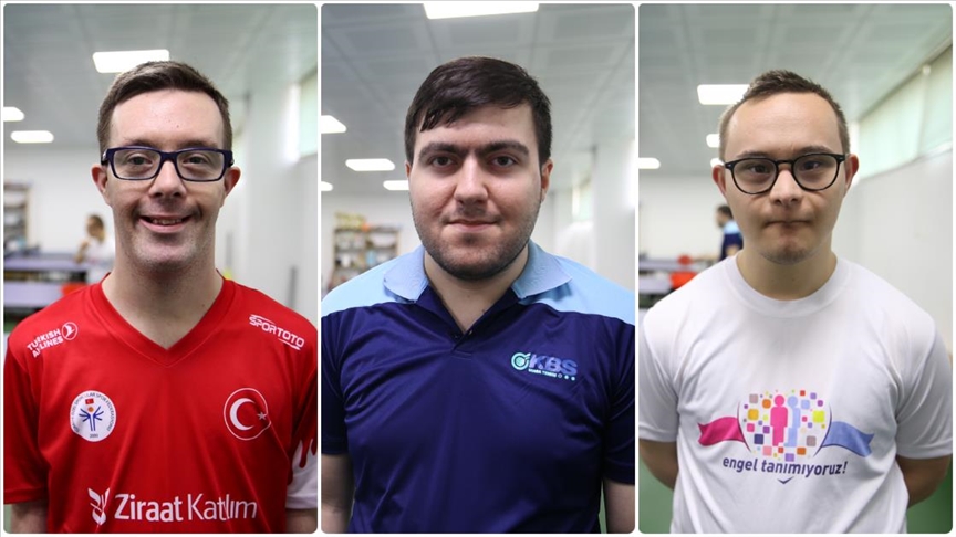Madalya avcısı özel sporcular masa tenisinde yeni şampiyonluklar hedefliyor