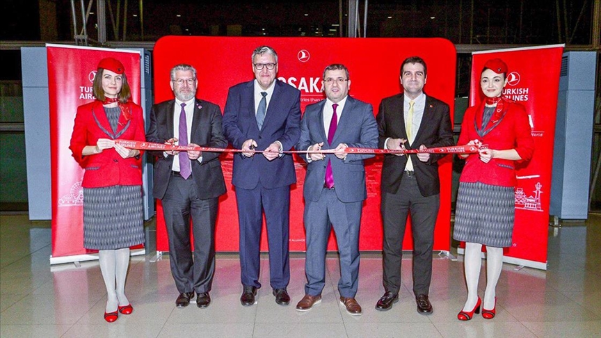 THY, Osaka uçuşlarına başladı