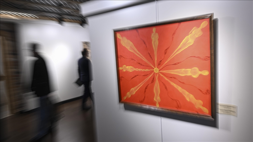 "Kuzey Makedonya'dan Ressamlar Sergisi" Ankara'da açıldı