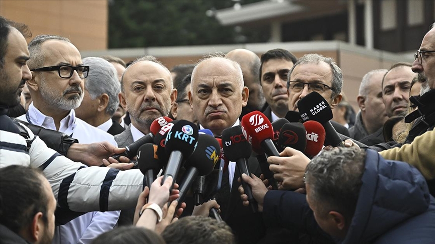 TFF Başkanı Büyükekşi: Hedefimiz Türkiye'de futbolun herhangi bir sıkıntı yaşamadan en hızlı şekilde devam etmesidir