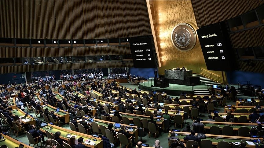 L'Assemblée générale de l'ONU adopte une résolution pour un cessez-le-feu humanitaire immédiat à Gaza