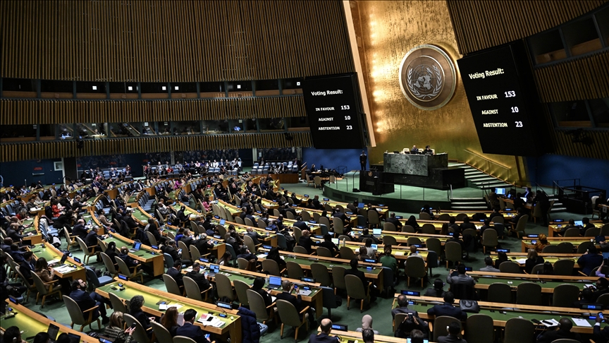 UN General Assembly adopts resolution demanding immediate humanitarian ...