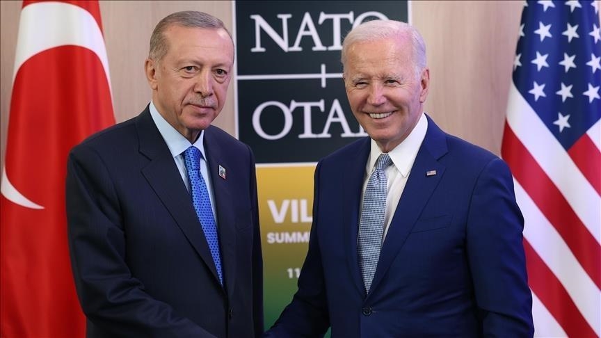 Erdogan discute d'un cessez le feu à Gaza avec Biden 