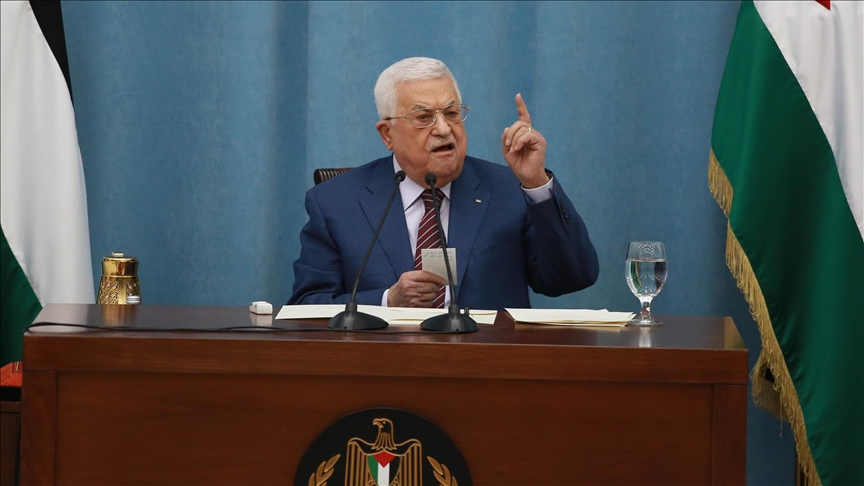Palestinian president urges US to compel Israel to Gaza ceasefire