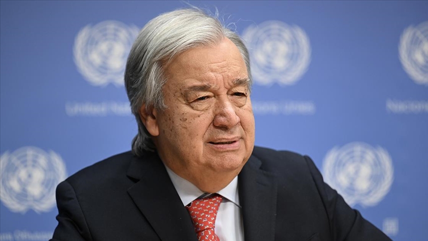 Guterres, İnsan Hakları Ödül Töreni'nde, Gazze'de yaşanan "acılara" dikkati çekti