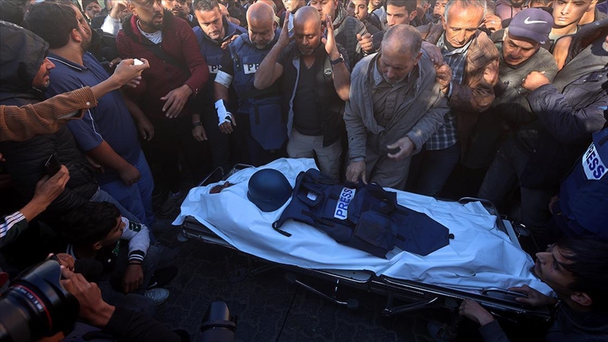Al Jazeera journalist killed by Israeli army in Gaza laid to rest