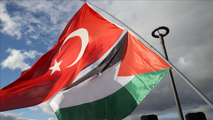 İstanbul'da "Büyük Filistin Yürüyüşü"