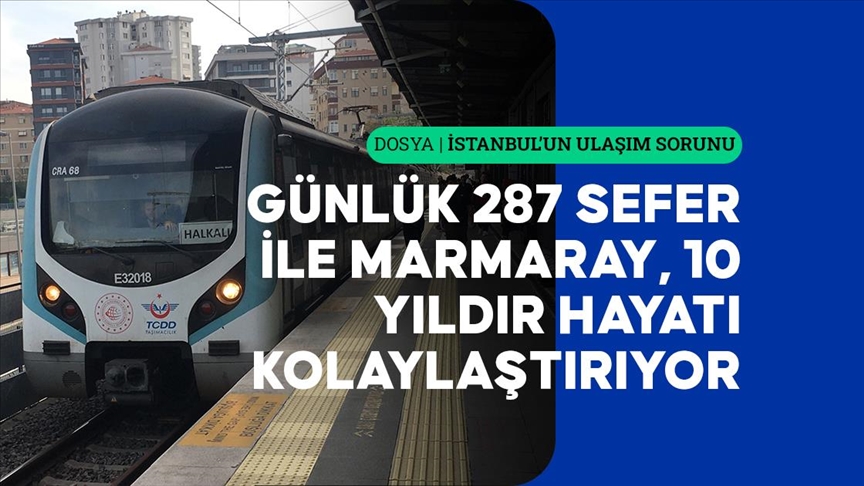 İstanbullular "Asrın Projesi" Marmaray'ı tercih ediyor