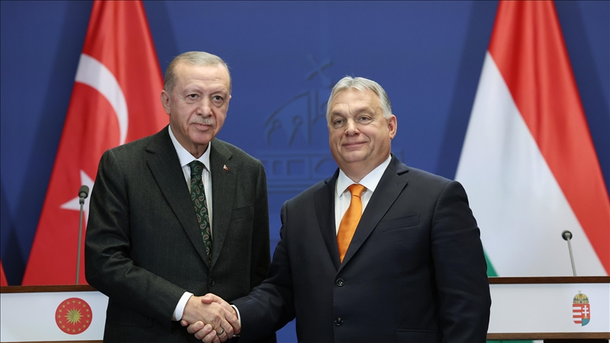 Turkish president, Hungarian prime minister meet in Budapest