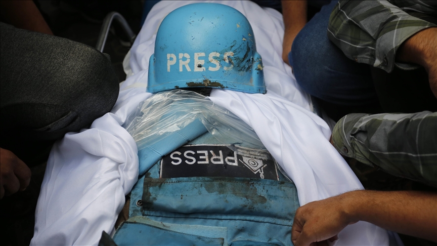 Palestinian journalist killed in Israeli bombardment