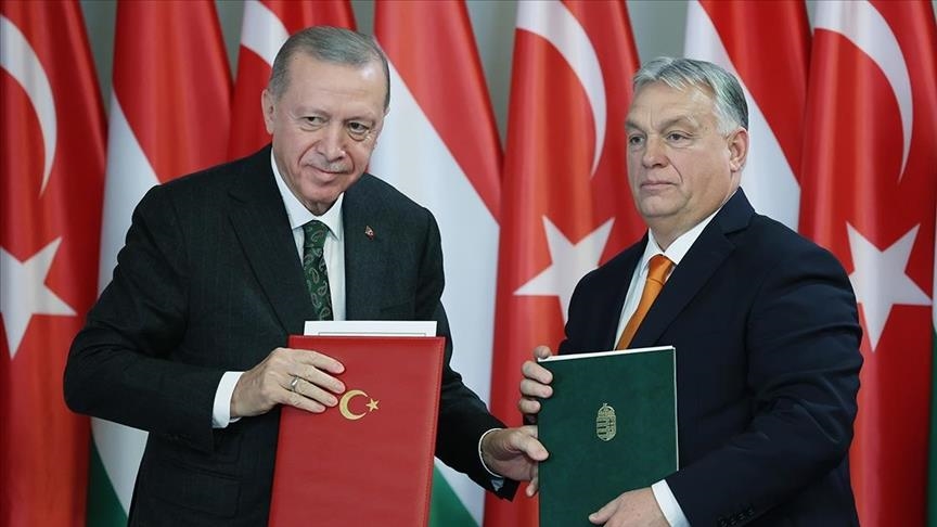 Türkiye, Hungary sign slew of pacts during visit by Turkish President Erdogan