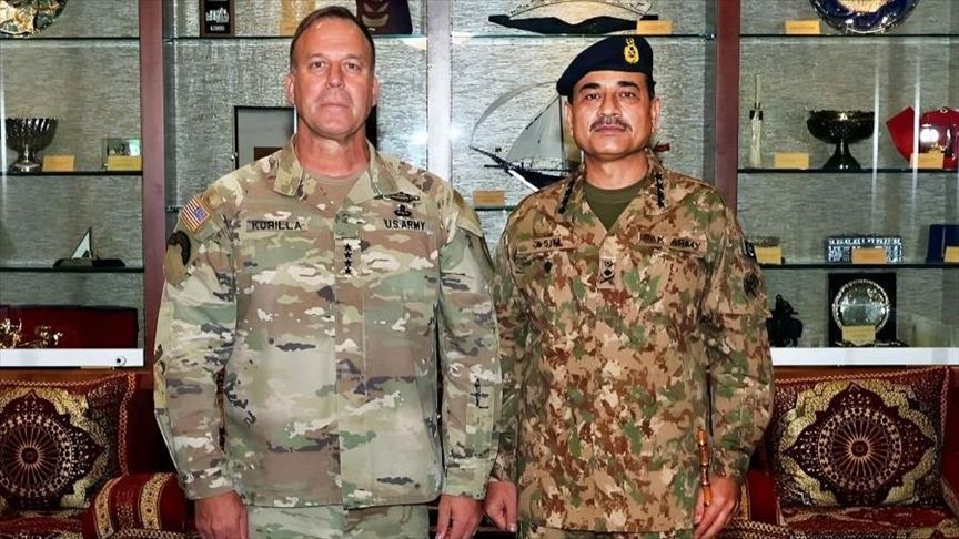 Pakistan’s army chief, US CENTCOM commander discuss regional security