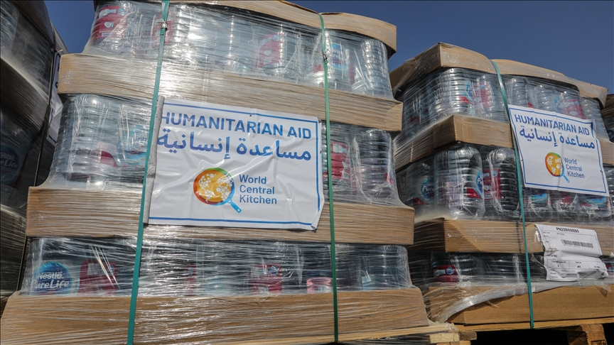 Dünya Gıda Programı, Ürdün'den gönderilen yardımların Gazze'ye ilk kez doğrudan ulaştırıldığını duyurdu