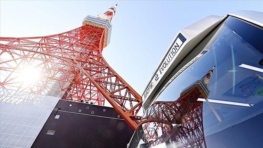 KARSAN üretimi sağdan direksiyonlu e-JEST, Tokyo'da test sürüşü yaptı
