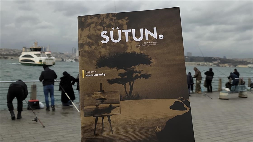 Sütun Dergisi 3. sayısında ABD'li filozof Noam Chomsky'i ağırladı
