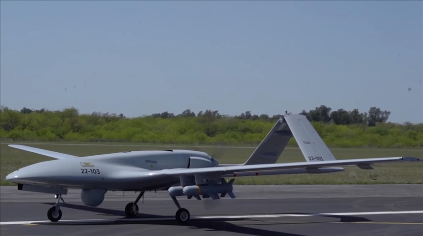 Pakistan Air Force showcases new fleet of Turkish drones