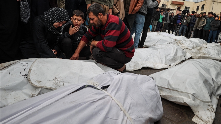 Gaza death toll nears 20,700 amid continuing Israeli onslaught