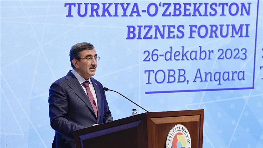 Türkiye seeks to boost trade with Uzbekistan with help of private sector: Vice president