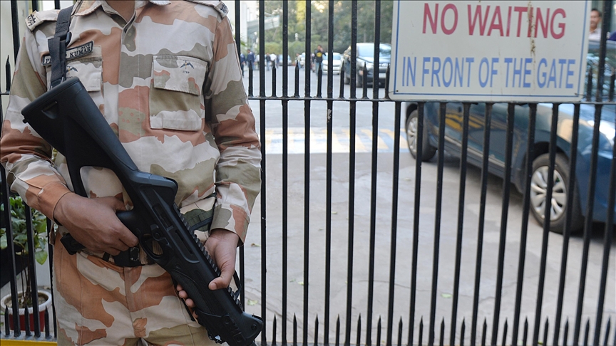 Police in Indian capital investigating blast near Israeli embassy