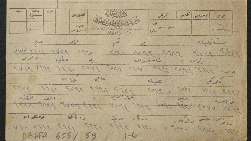Atatürk'ün 104 yıl önce Ankara'ya gelişinde yaşananlar şifreli telgrafta yer aldı