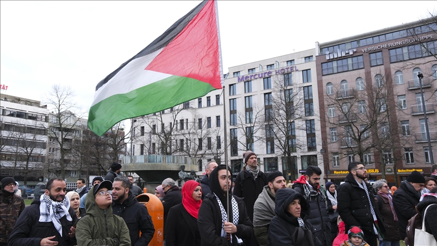 برلين.. مظاهرة تضامنية مع فلسطين ومنددة بالحرب على غزة