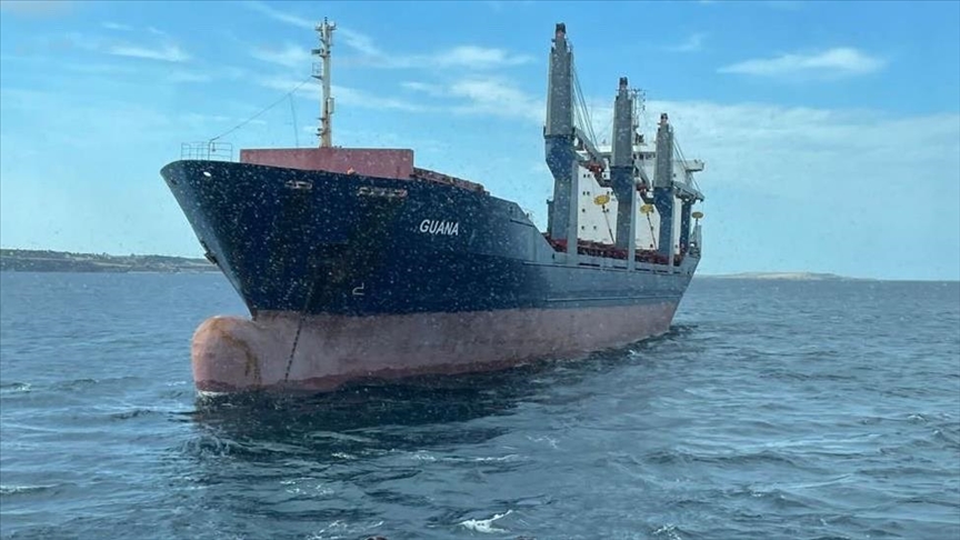 20 Turkish sailors evacuated from ship off coast of France after fire