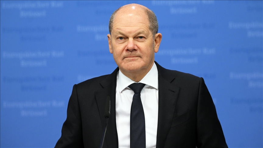German chancellor discusses developments in Gaza with Israeli War Cabinet member