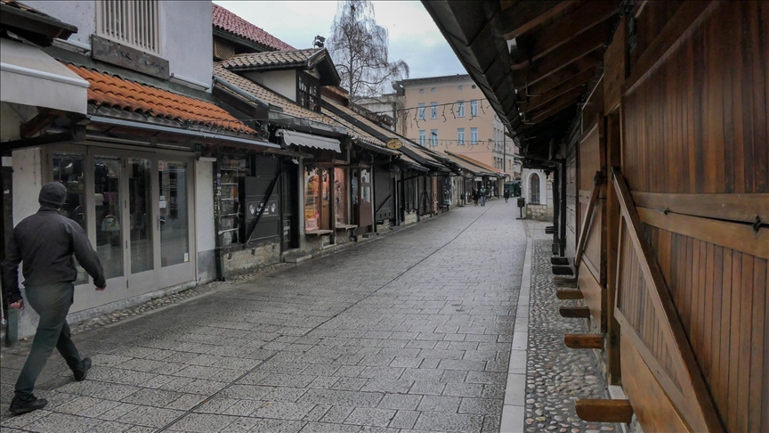 BiH: Prazne sarajevske ulice prvog jutra 2024. godine