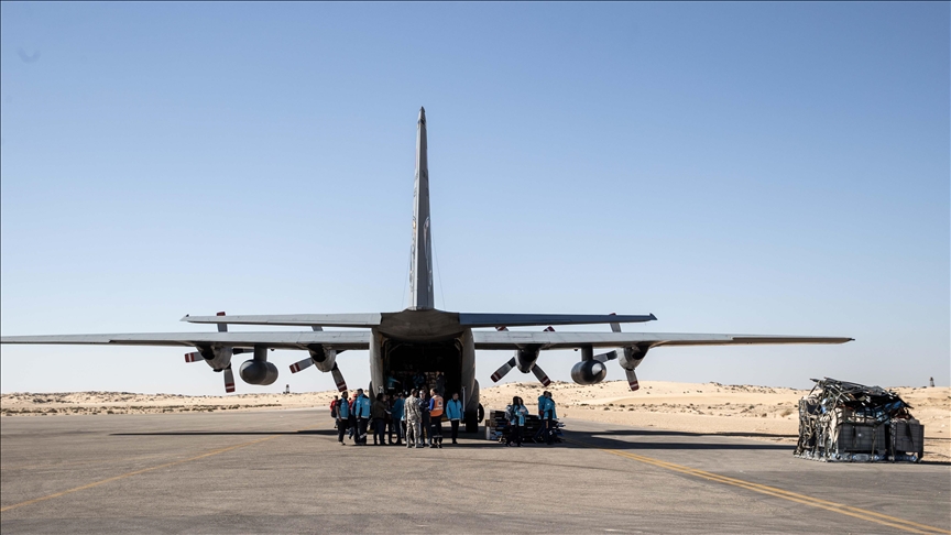 361 طائرة إغاثية وصلت مطار العريش دعما لغزة منذ 12 أكتوبر