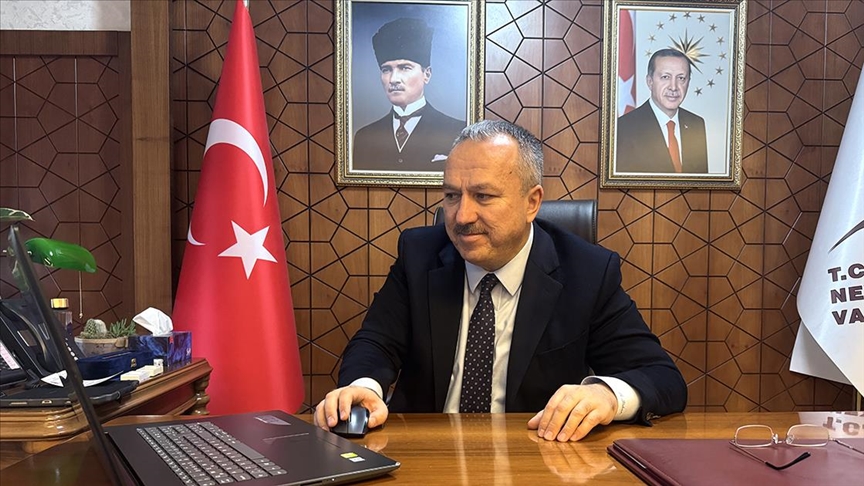 Nevşehir Valisi Fidan "Yılın Kareleri" oylamasında "Filistin'e destek" karesini seçti
