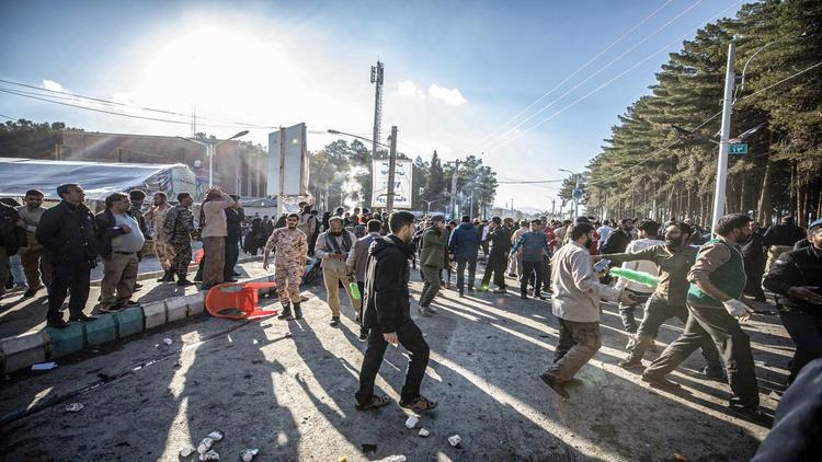 انفجار در سالگرد قاسم سلیمانی؛ شمار کشته شدگان به ۸۴ نفر رسید