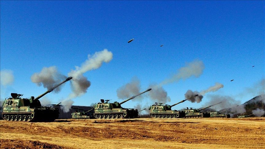 South Korea holds live drill after North’s artillery shelling