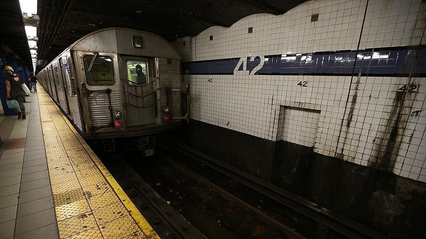 New-York : 24 blessés suite à une collision entre une rame de métro et un train hors service