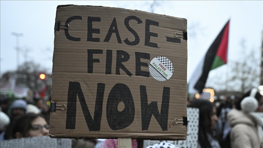 Israeli residents in Berlin rally for cease-fire, diplomatic solutions in Gaza
