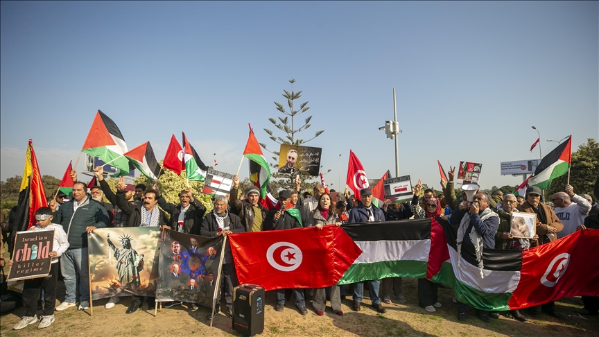 تونس.. مسيرة "أمة واحدة" دعما لصمود غزة