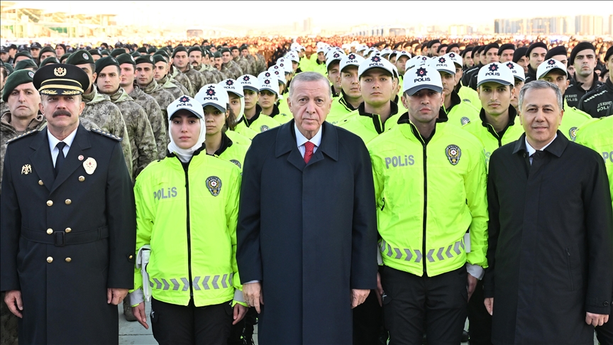 Erdogan: Istanbul compte aujourd'hui 56 607 policiers dont la mission est de garantir la paix publique