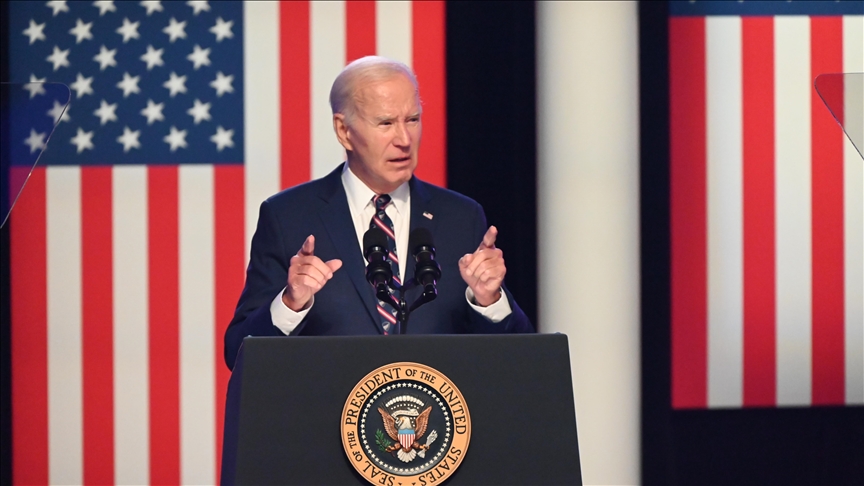 Biden Uses First Campaign Speech To Set Stakes For Election Against ...