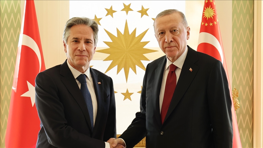 With Mideast in crisis, US’ Blinken meets Turkish president, foreign minister in Istanbul