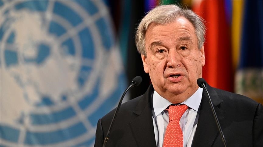 Guterres, BMGK'ye sunduğu raporda, Gazze'de önce "çatışmanın durması" gerektiğini belirtti